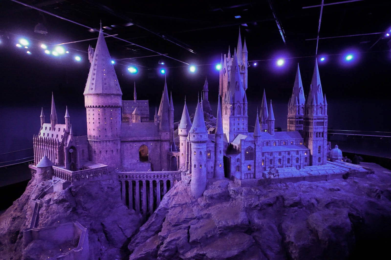 Hogwarts scale model