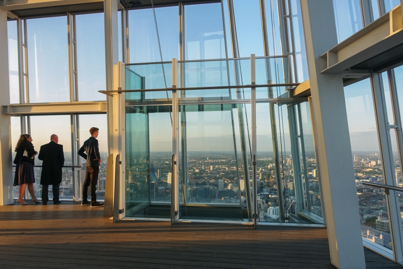 The Shard viewing gallery